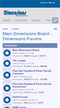 Mobile Screenshot of dimensionsmagazine.com
