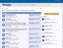 Tablet Screenshot of dimensionsmagazine.com